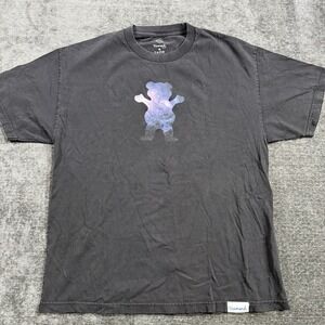 Diamond Supply Co‎ x Grizzly Grip Tape T Shirt Men's Size XL Black Made in USA